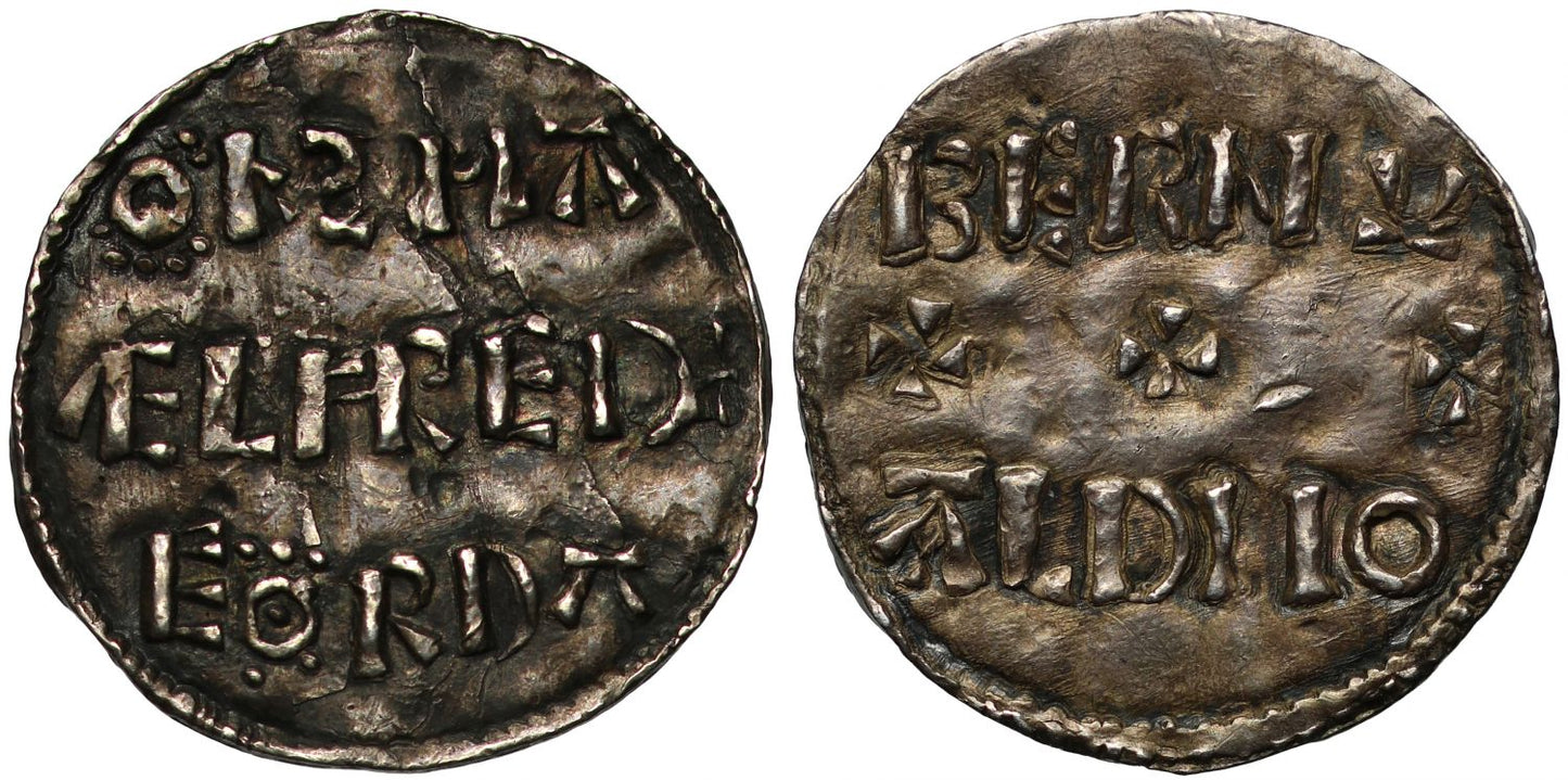Anglo-Viking Coinage, Southern Danelaw, Orsnaforda type Alfred Imitation