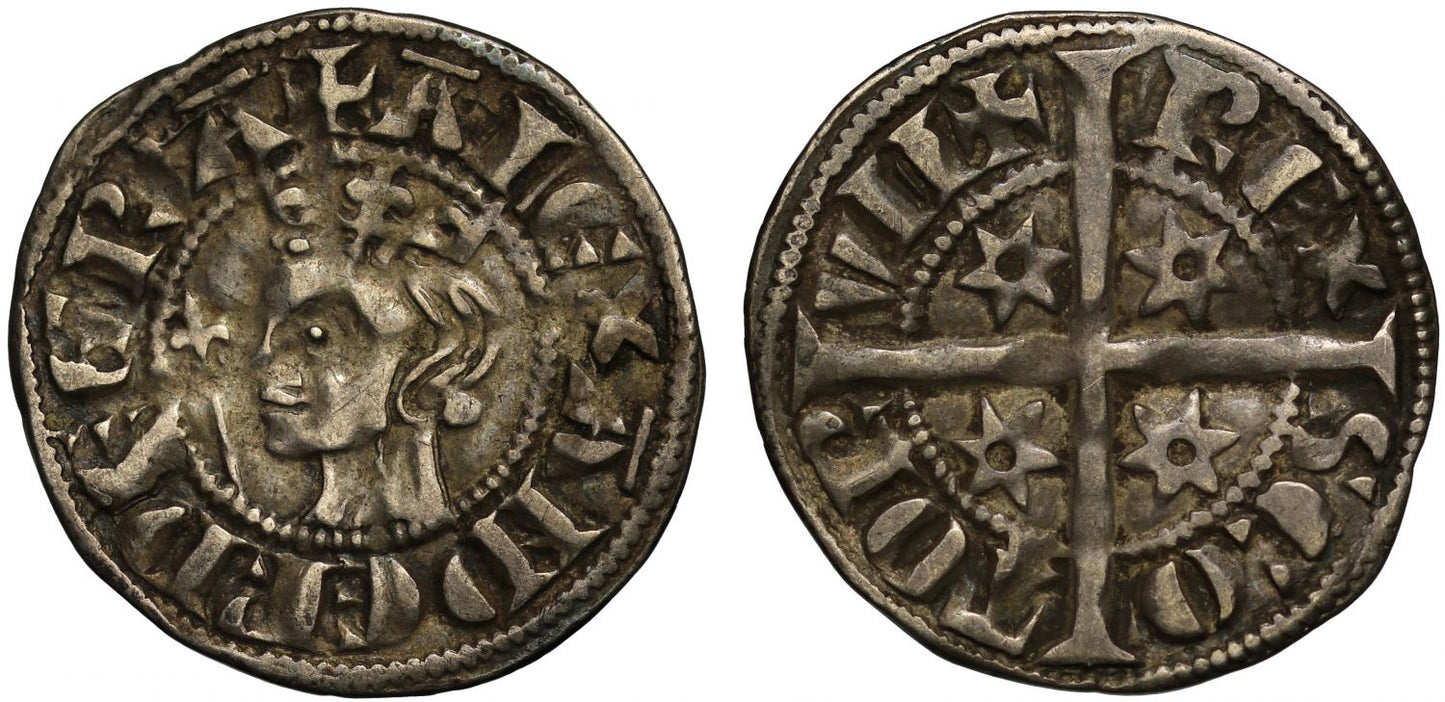 Scotland, Alexander III Penny, type B, DE for DEI, die not in Burns