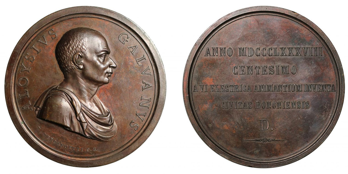 Luigi Galvani (1737-98), pioneer of bioelectromagnetics, and bioelectricity, inspiration for Frankenstein.