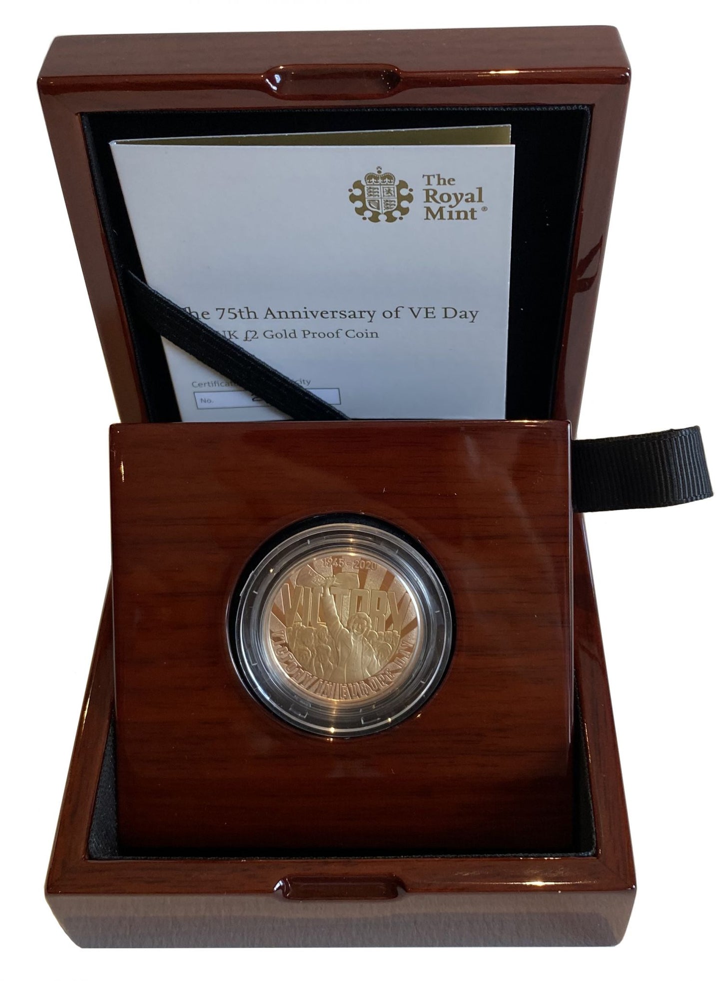 * Elizabeth II 2020 proof Two-Pounds VE Day