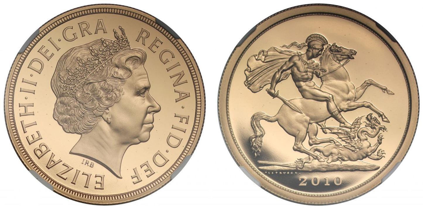 Elizabeth II 2010 PF70 UCAM Five-Pounds