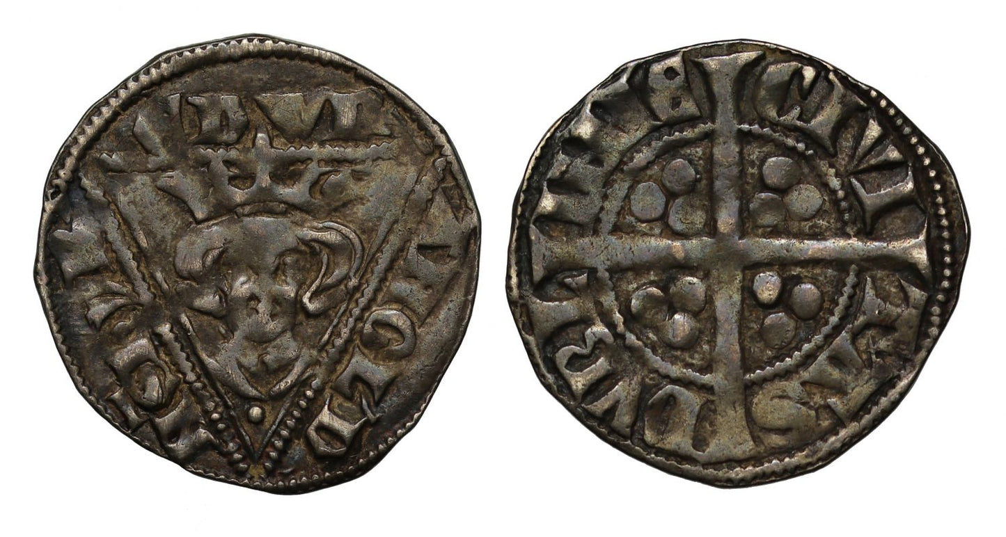 Ireland, Edward I Penny later coinage, type IVa, Dublin Mint