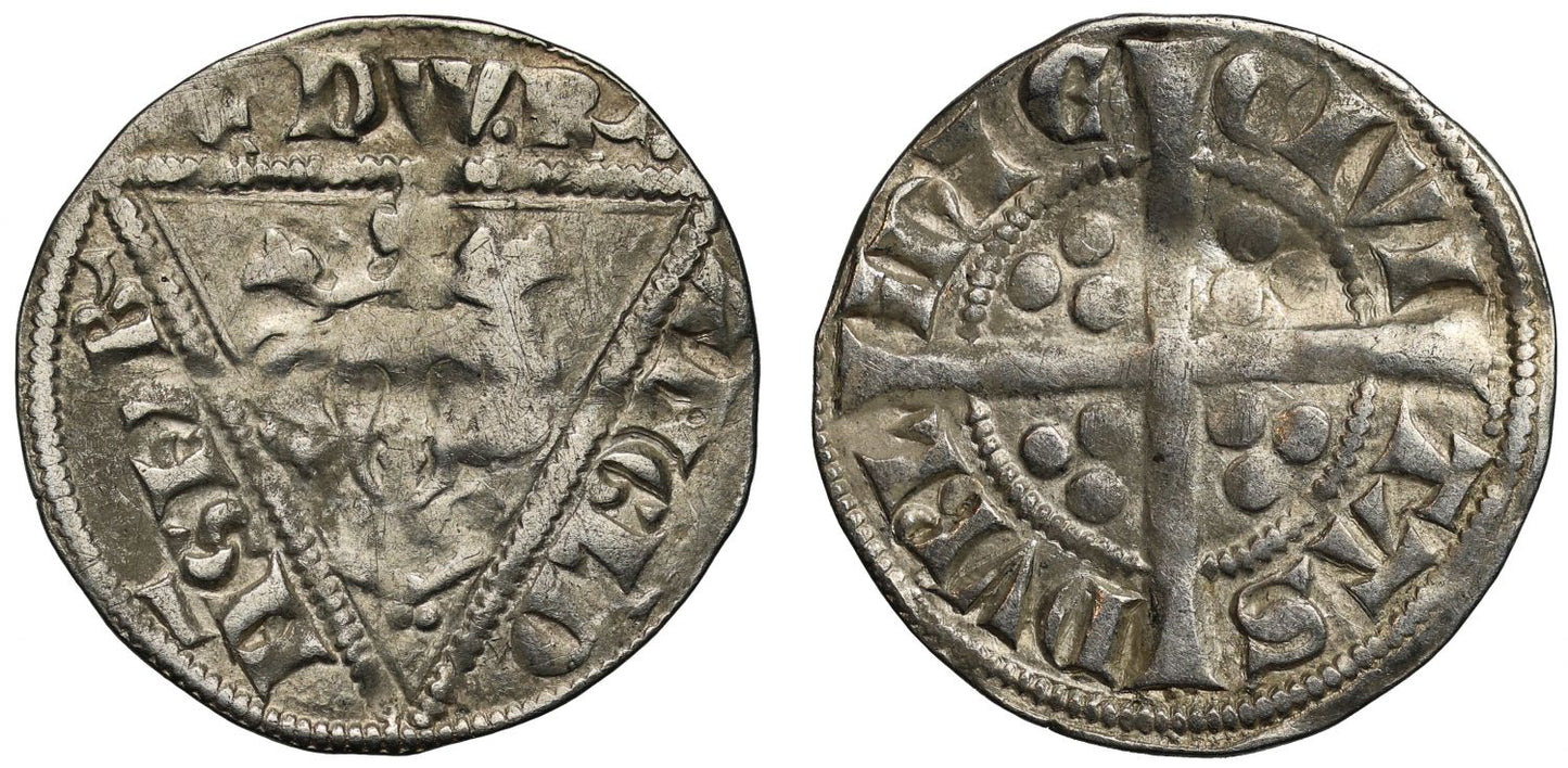 Ireland, Edward I Penny, Dublin, type 1b