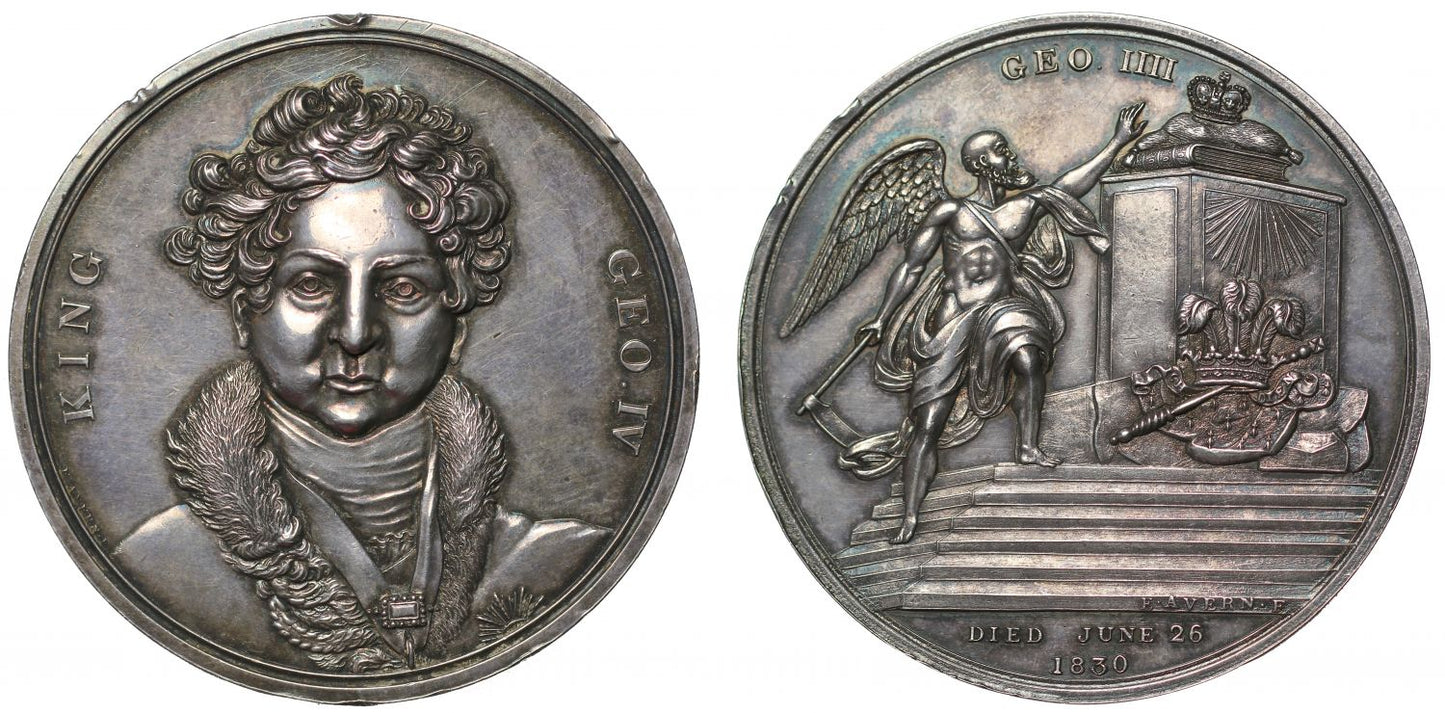 Death of George IV, 1830.