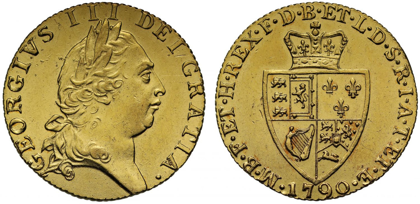George III 1790 Spade Guinea