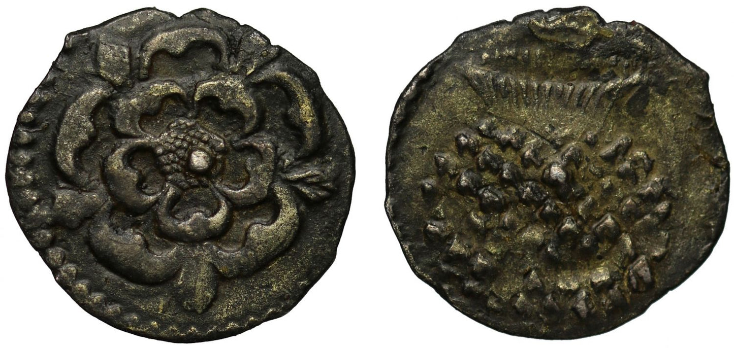 James I Halfpenny, second coinage, mint mark coronet