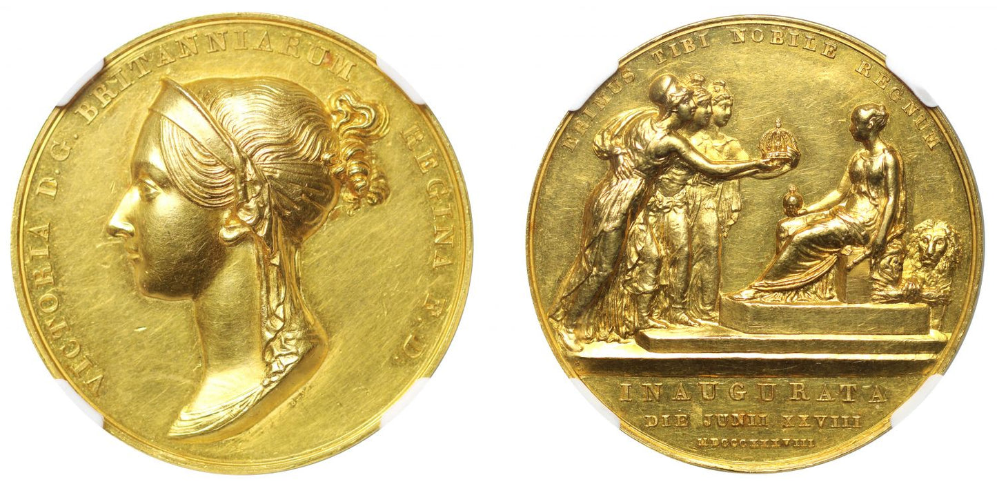 Coronation of Victoria, 1838 MS60