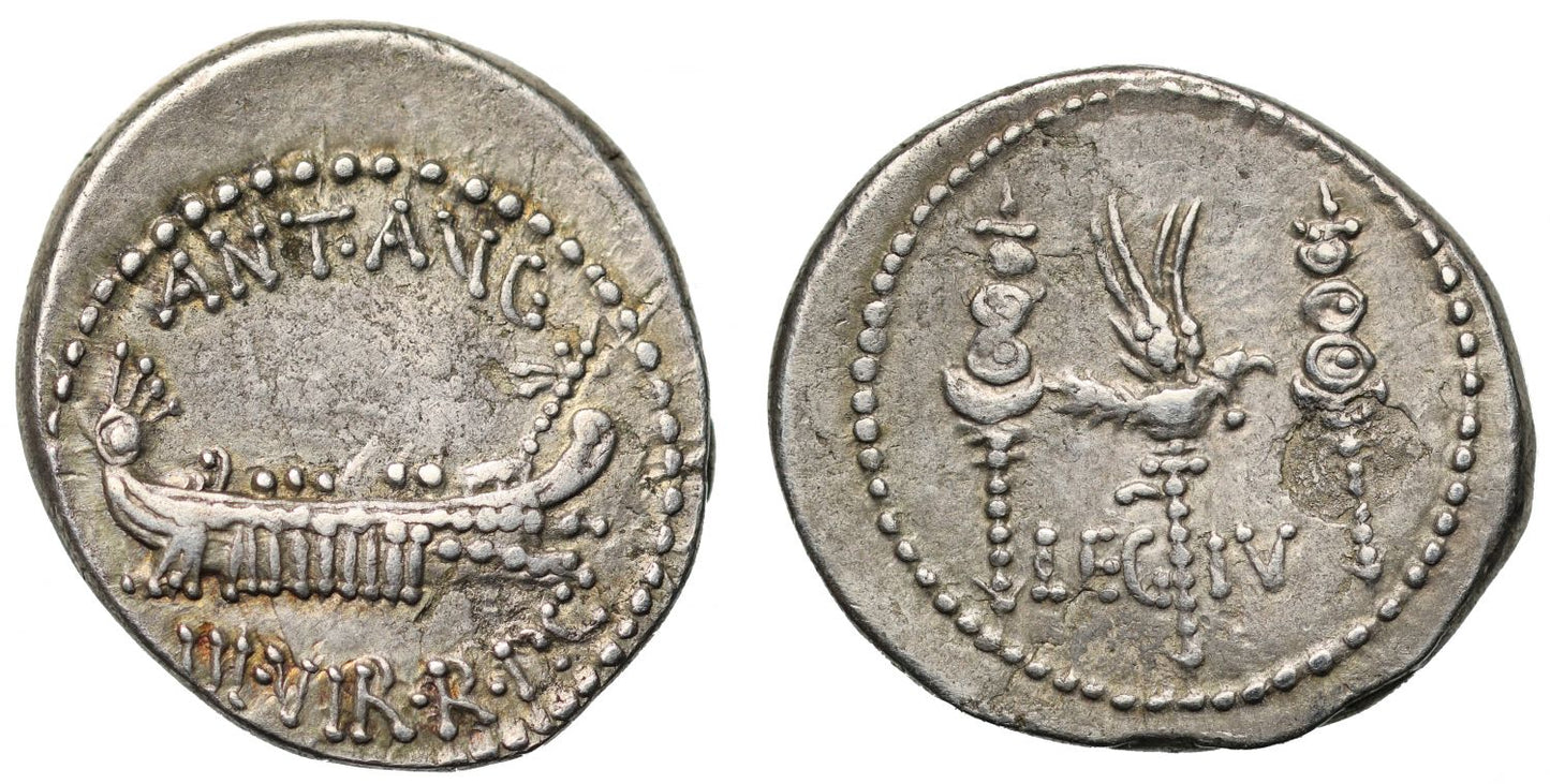 Mark Antony, Legionary Denarius.