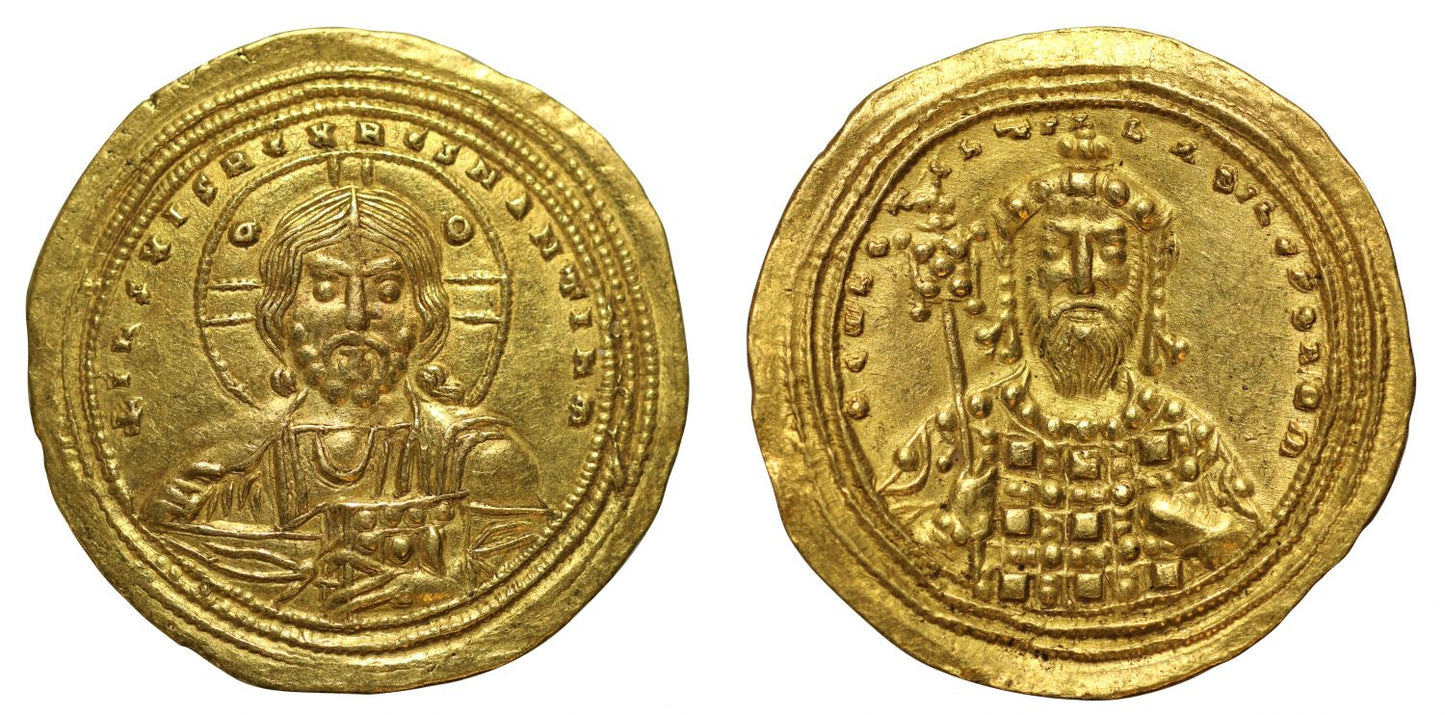Constantine VIII, Histamenon, NGC AU, 5/5, 3/5