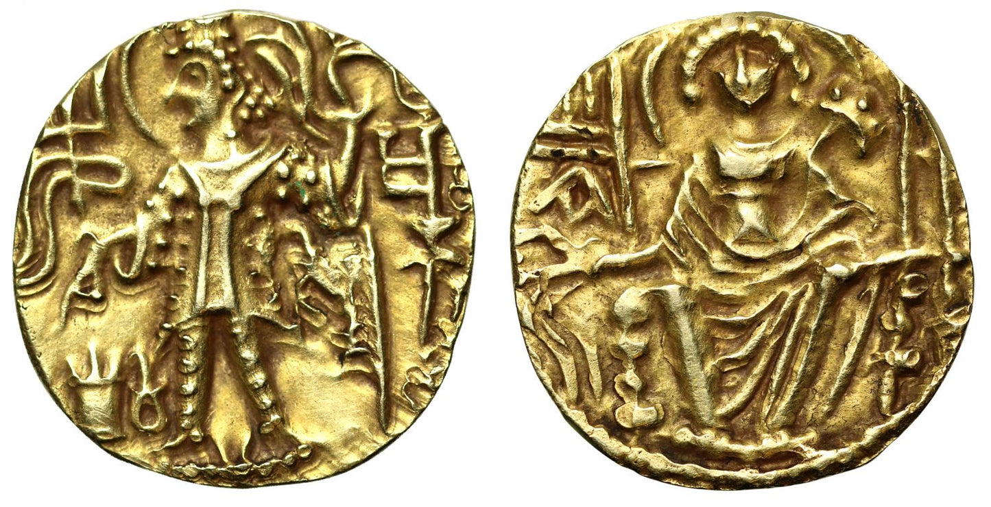 Kushan Empire, Vasu Deva III Gold Dinar