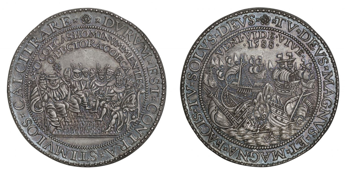 Defeat of the Spanish Armada, 1588.