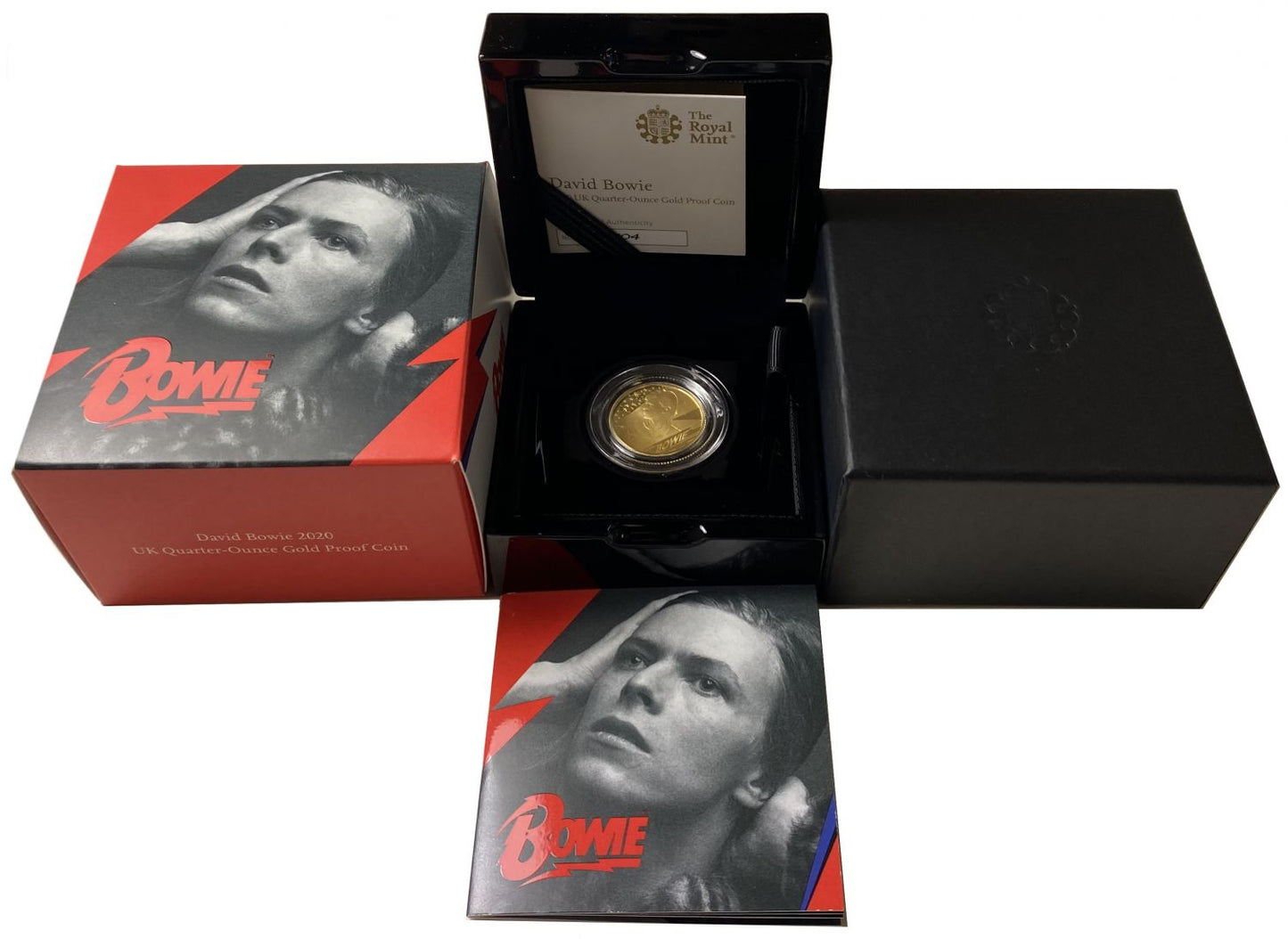 Elizabeth II 2020 gold proof 1/4oz David Bowie