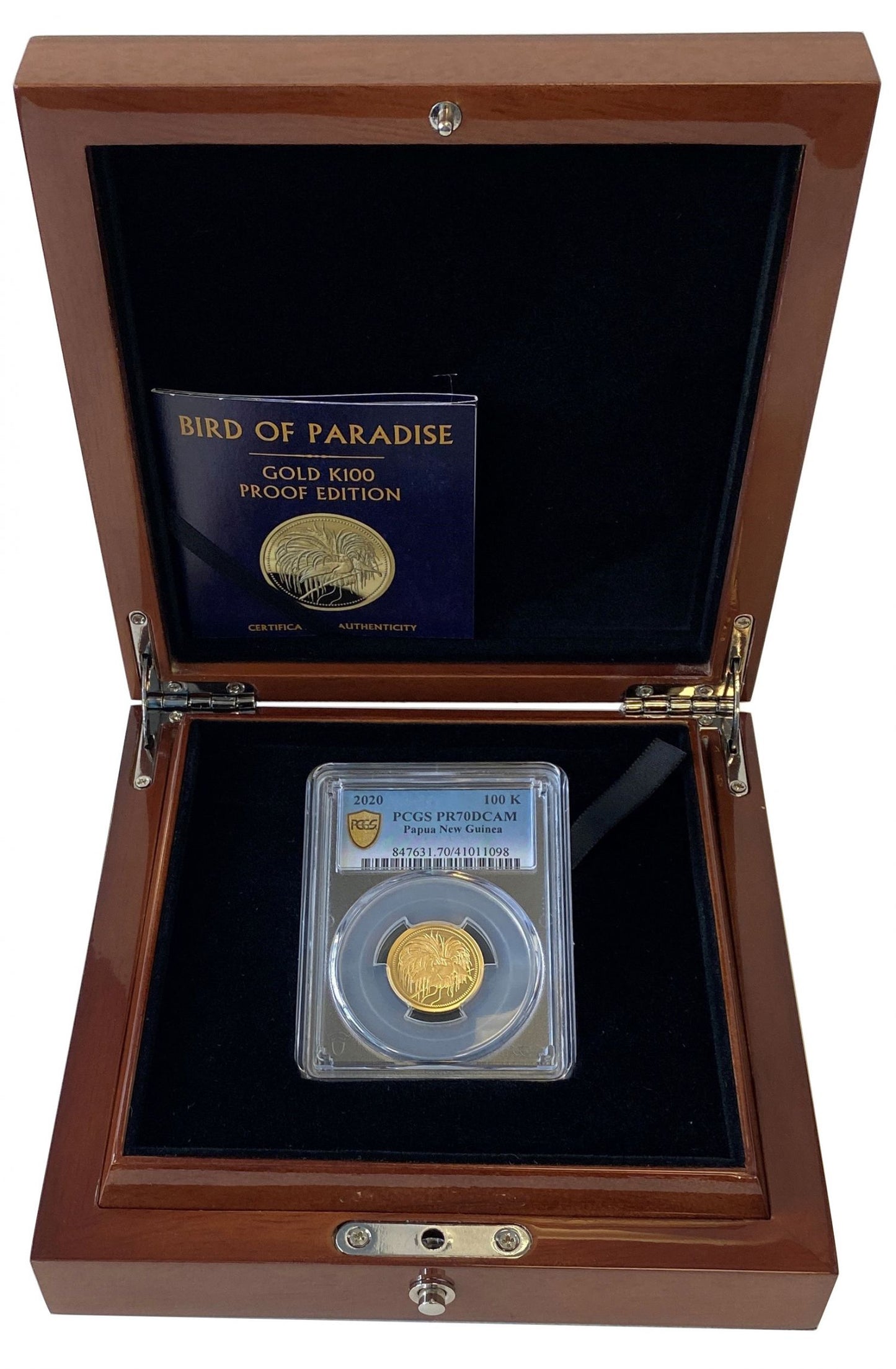 PNG 2020 PR70 DCAM gold 1/4oz Bird of Paradise