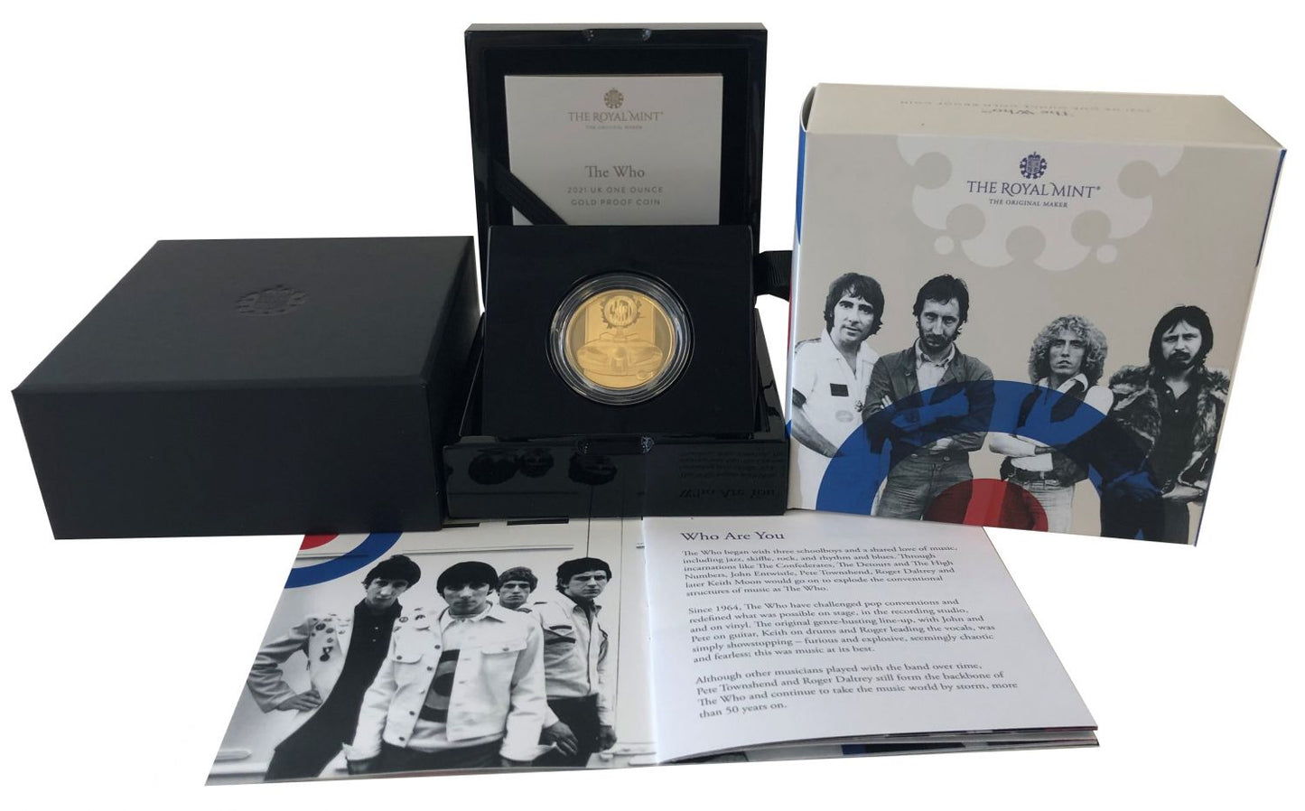 Elizabeth II 2021 gold proof 1oz The Who