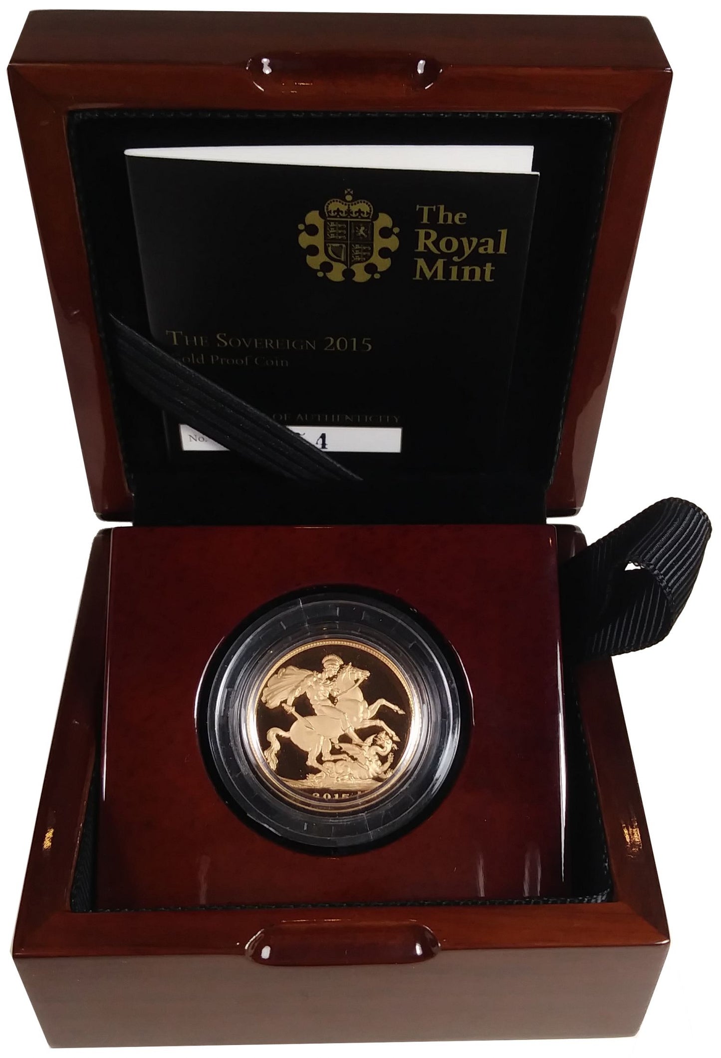 Elizabeth II 2015 proof Sovereign IRB