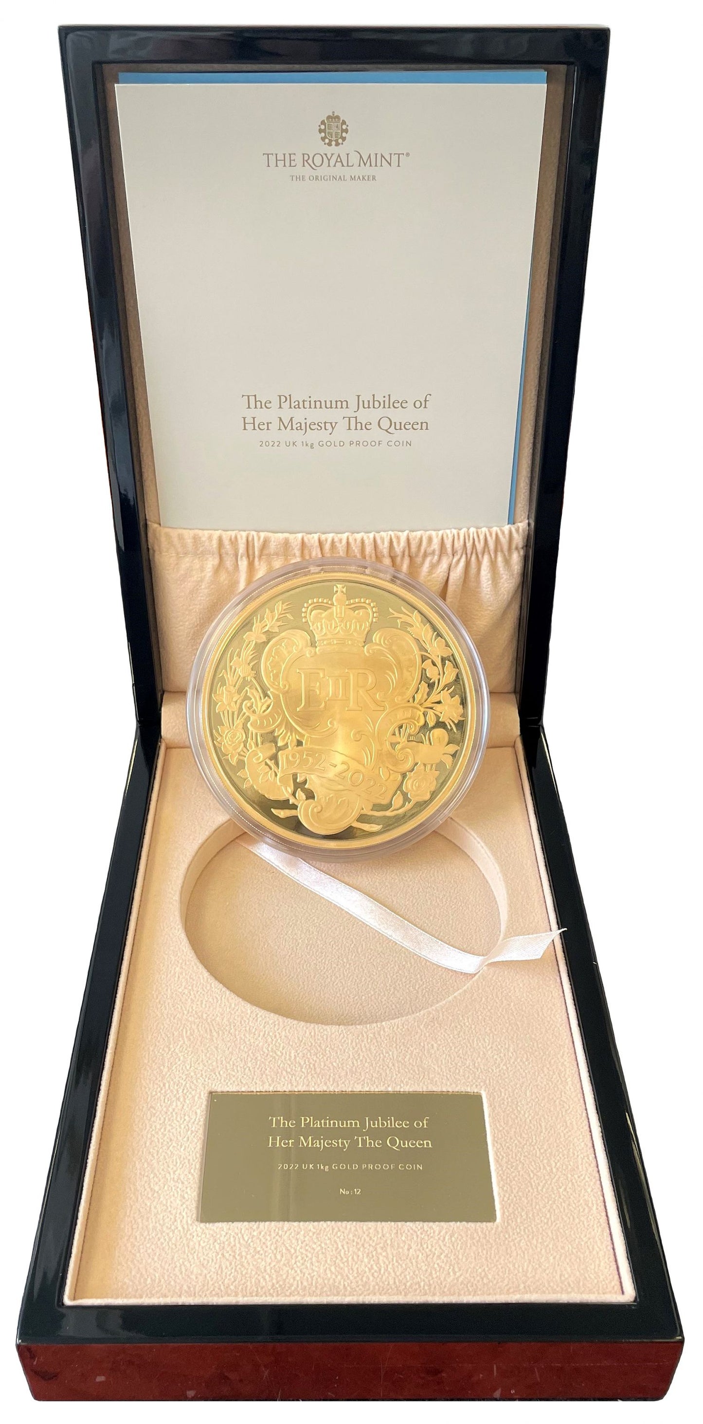 QEII 2022 gold proof 1 Kilo Platinum Jubilee