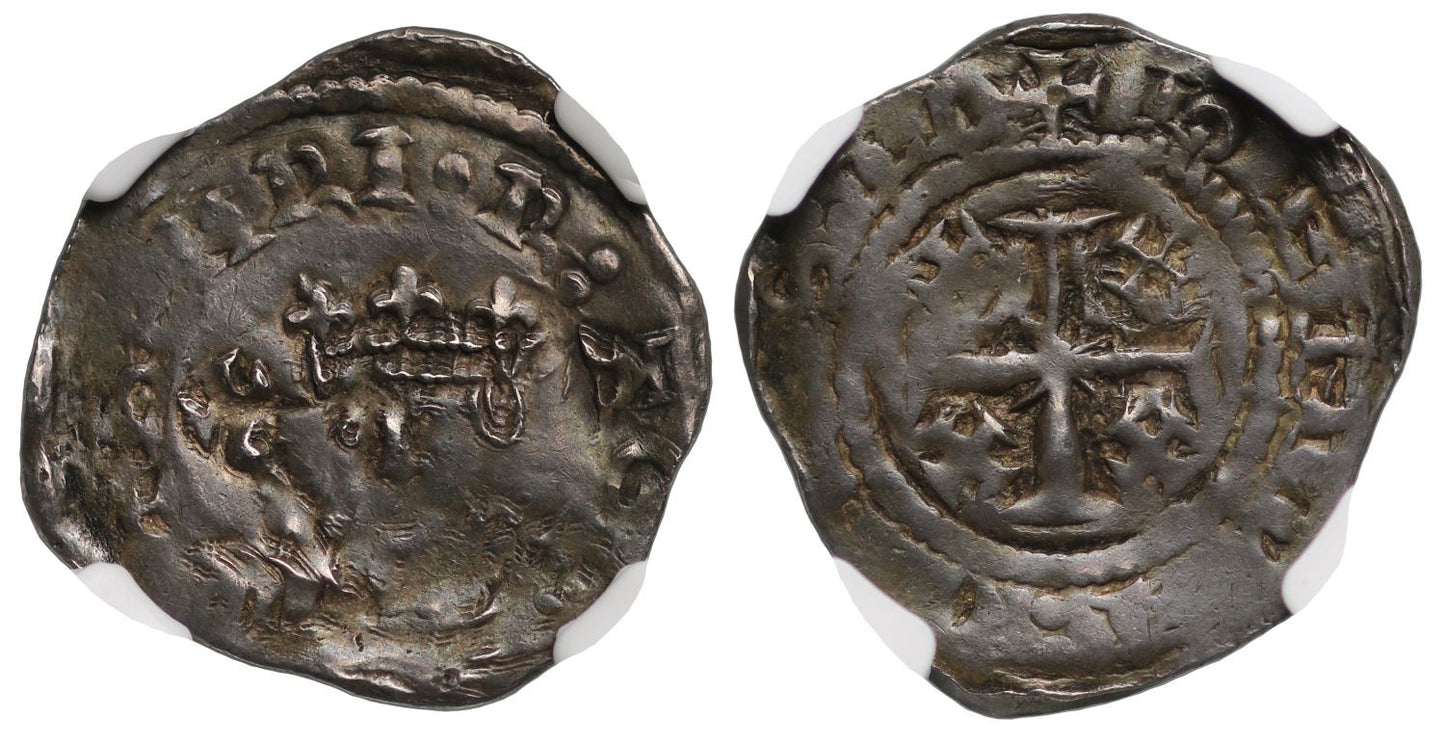 Henry II Penny, Tealby type c1, Bury St Edmunds, Henry, XF40, ex Oldknow