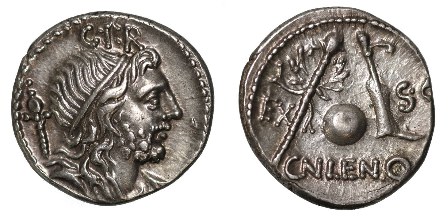 Cornelius Lentulus, Denarius