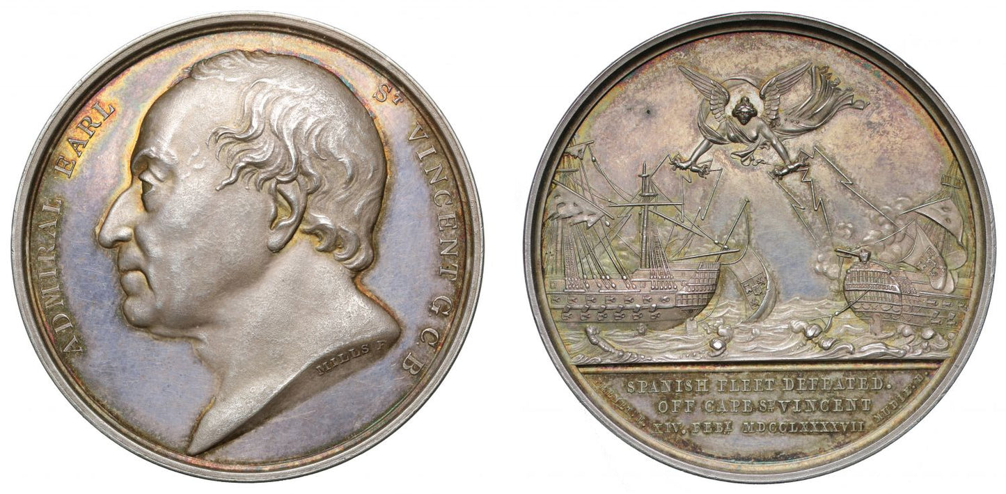 Battle of Cape St Vincent, 1797.