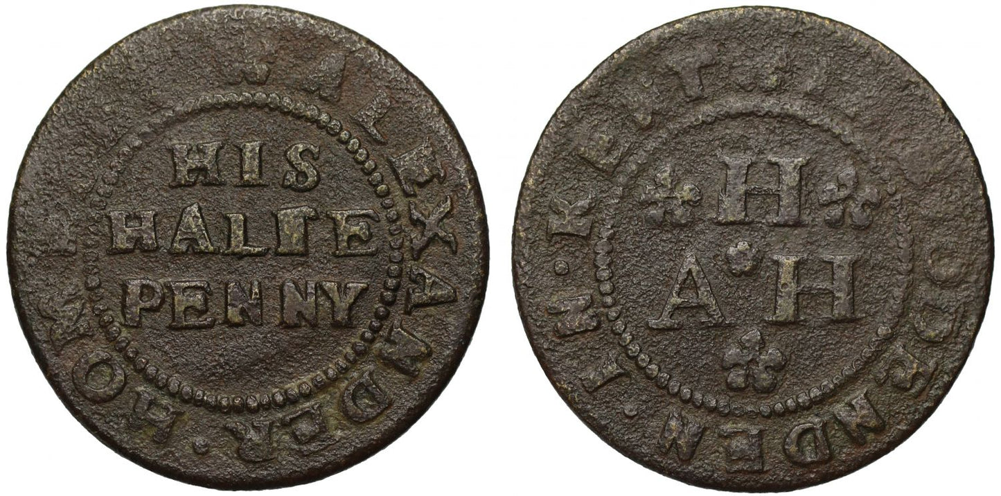 Kent, Biddenden, Alexander Homesby Halfpenny