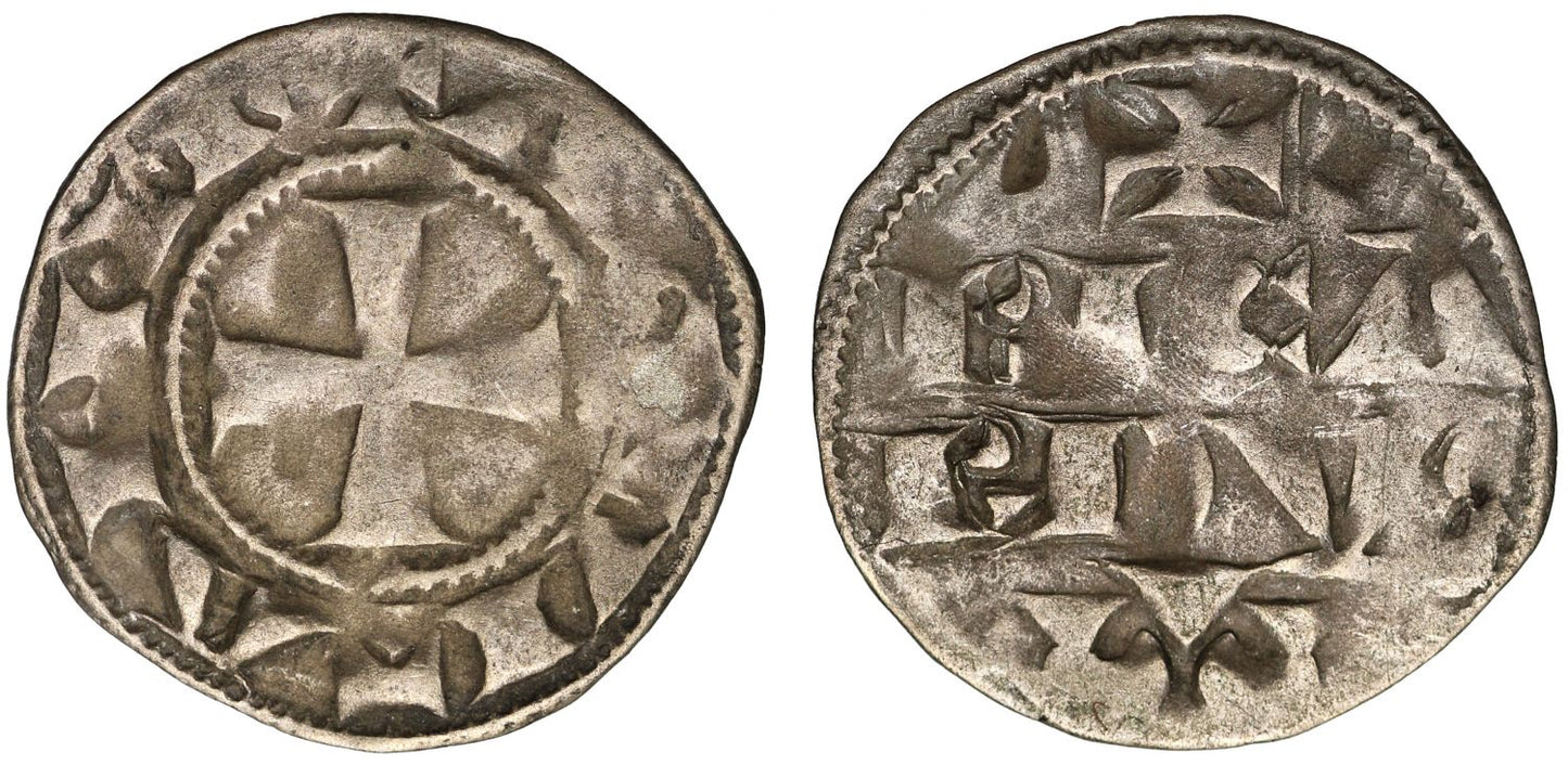 Richard the Lionheart as Duke of Aquitaine, Denier Bordeaux Mint