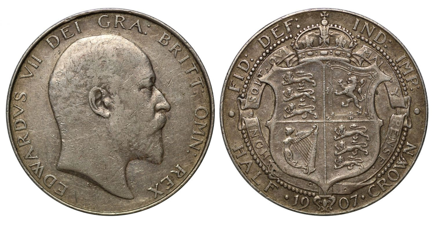 Edward VII 1907 Halfcrown