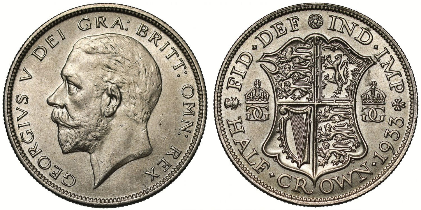 George V 1933 Halfcrown