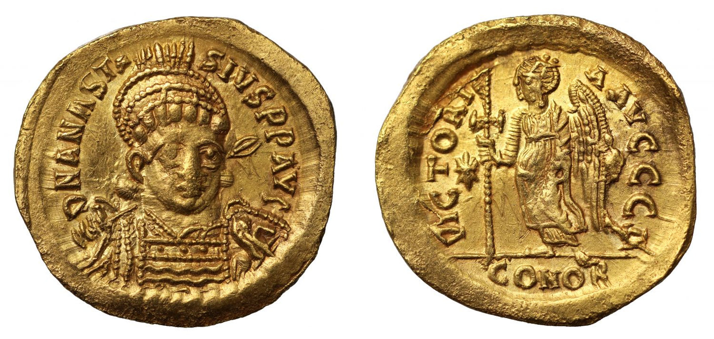 Anastasius I, Gold Solidus