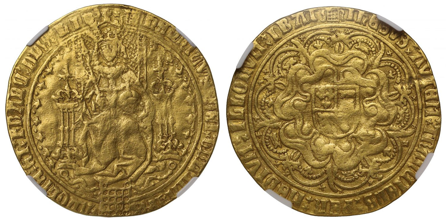 Henry VIII fine gold Sovereign of Twenty Shillings, VF Details
