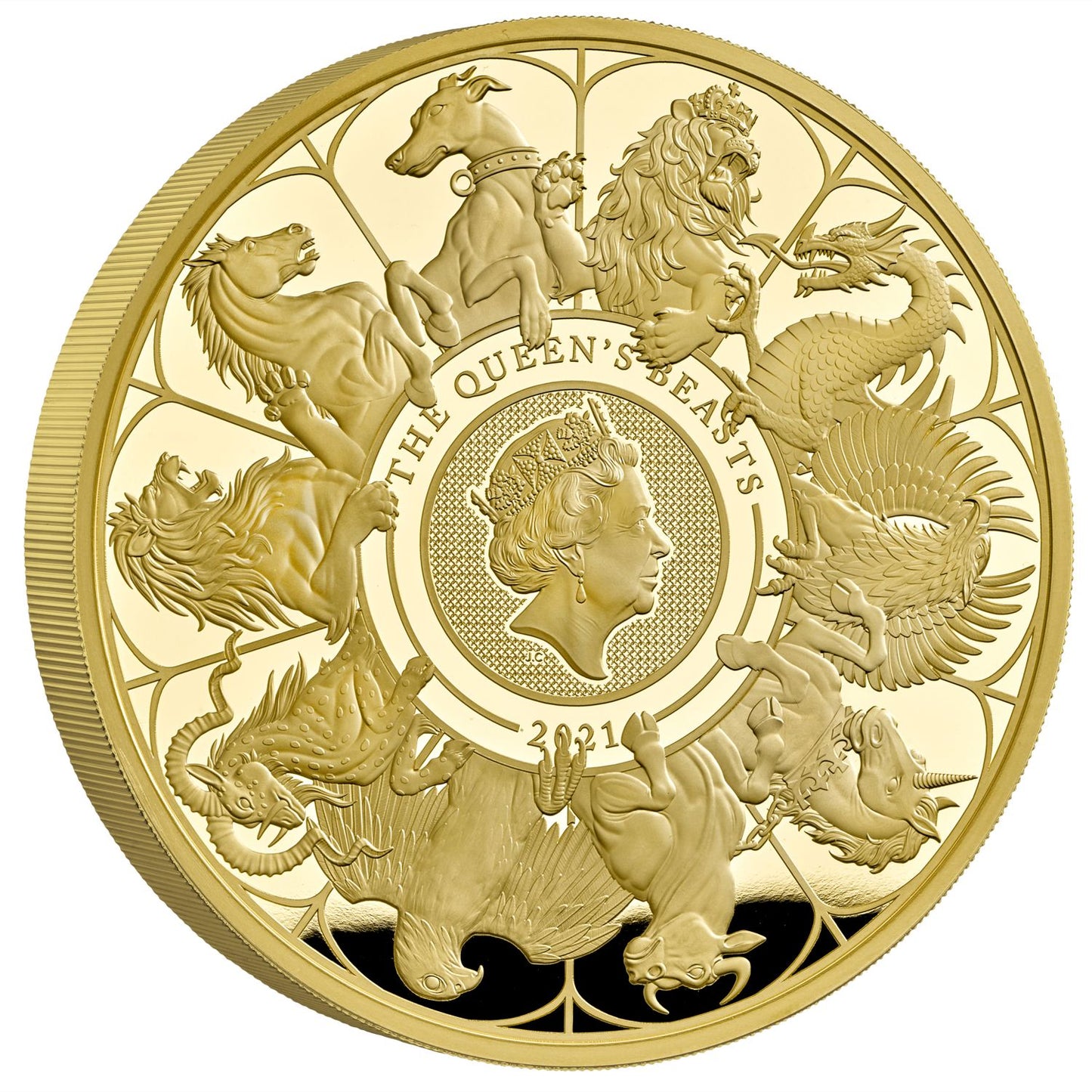 Elizabeth II 2021 gold proof 1-Kilo Completer