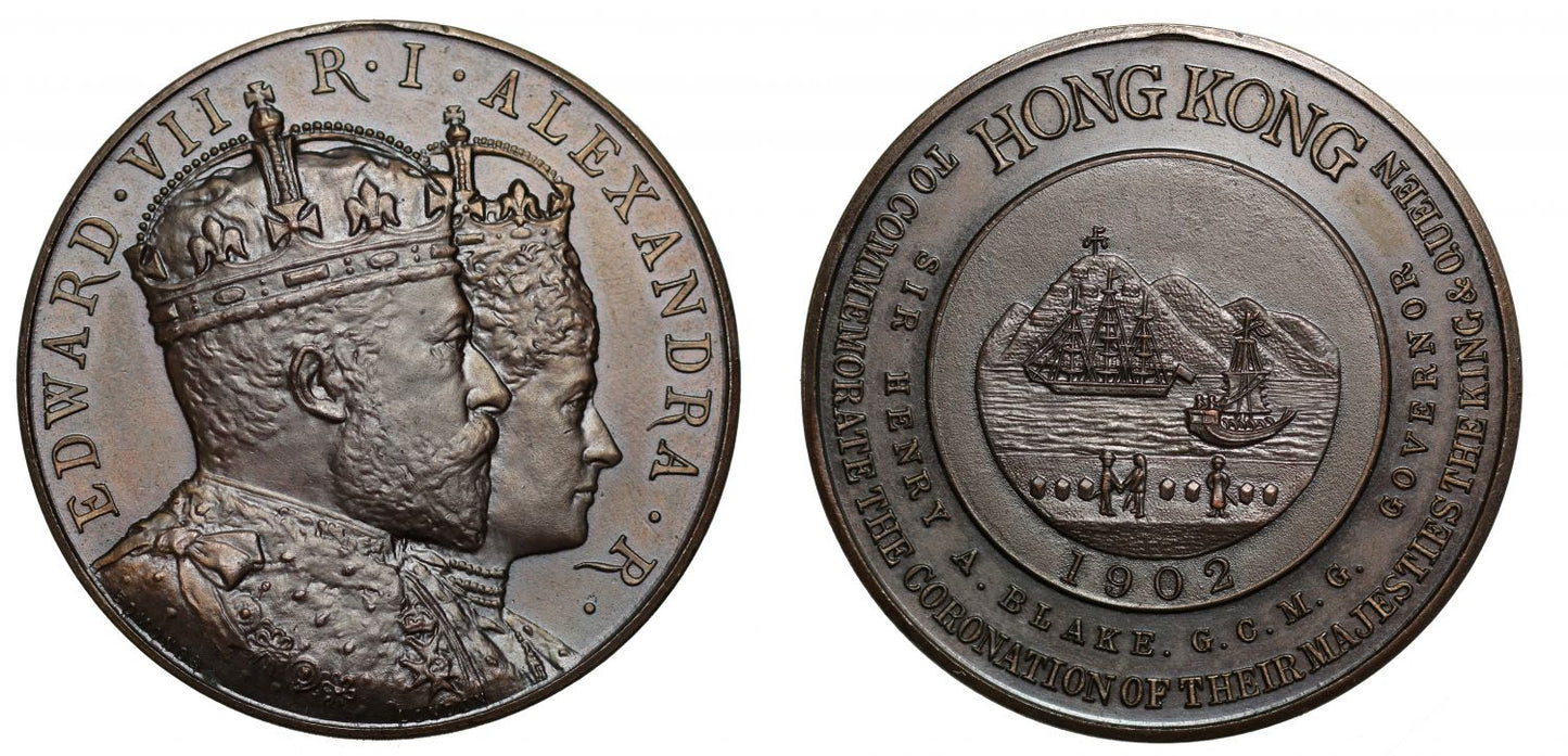Coronation of Edward VII, 1902, Hong Kong.