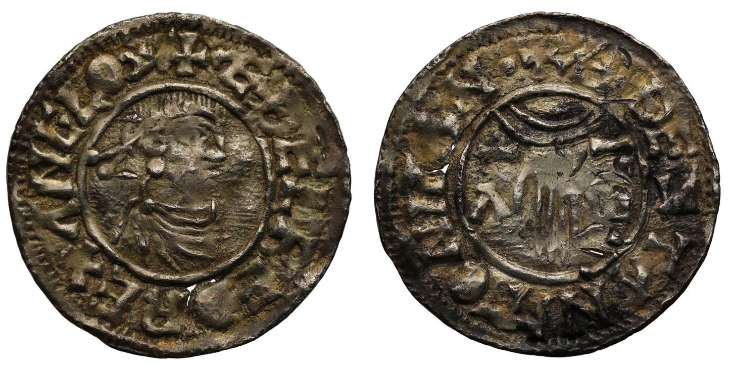 Aethelred II Penny, First hand type, Newark, Aethestan, ex English Doctor