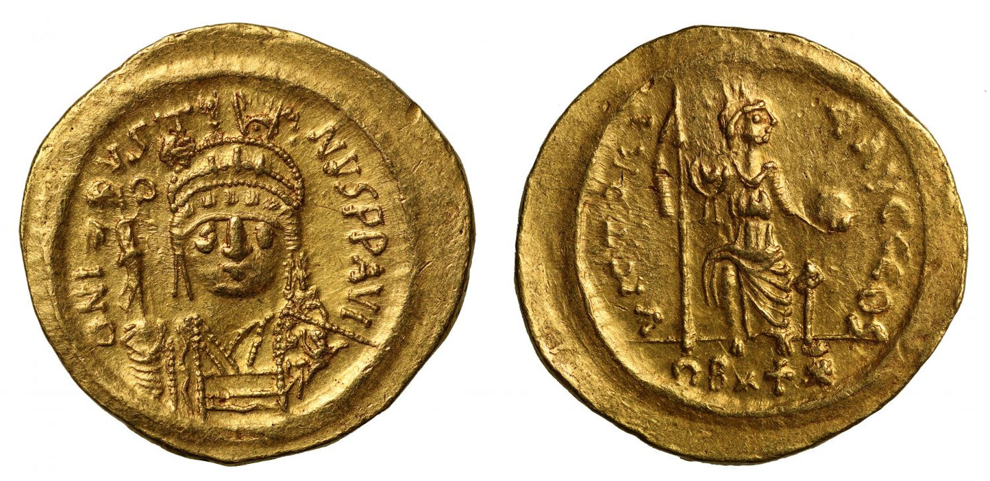 Justin II, Lightweight Solidus.