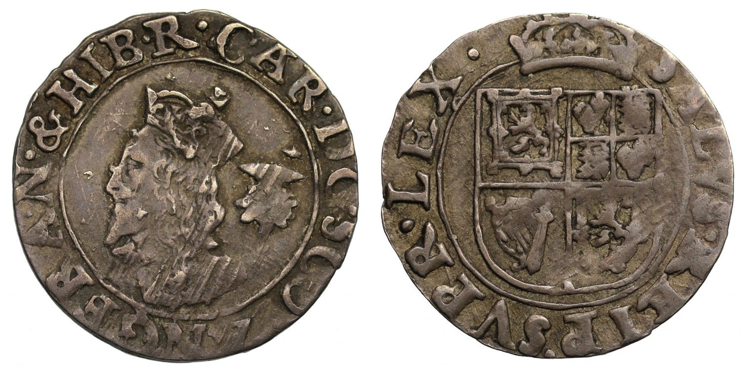Scotland, Charles I silver Three-Shillings, fourth coinage of 1642