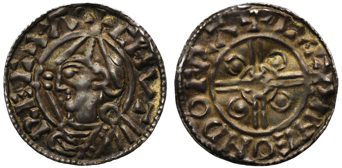 Canute Penny, Helmet type, Dover, Leofwine, ex English Doctor