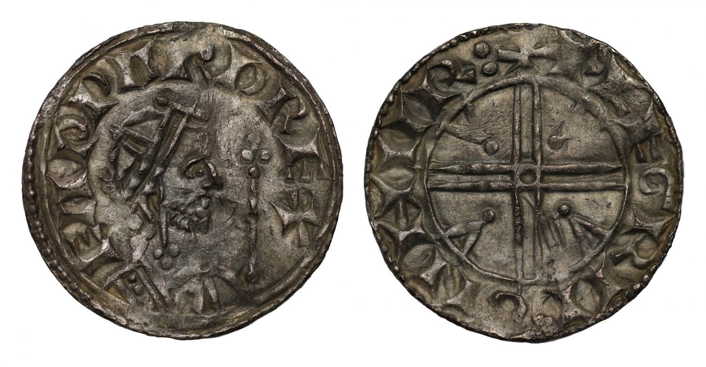 Edward the Confessor Penny, Pyramids type, Hertford as "HVR", Wilgrip, ex Maudlin