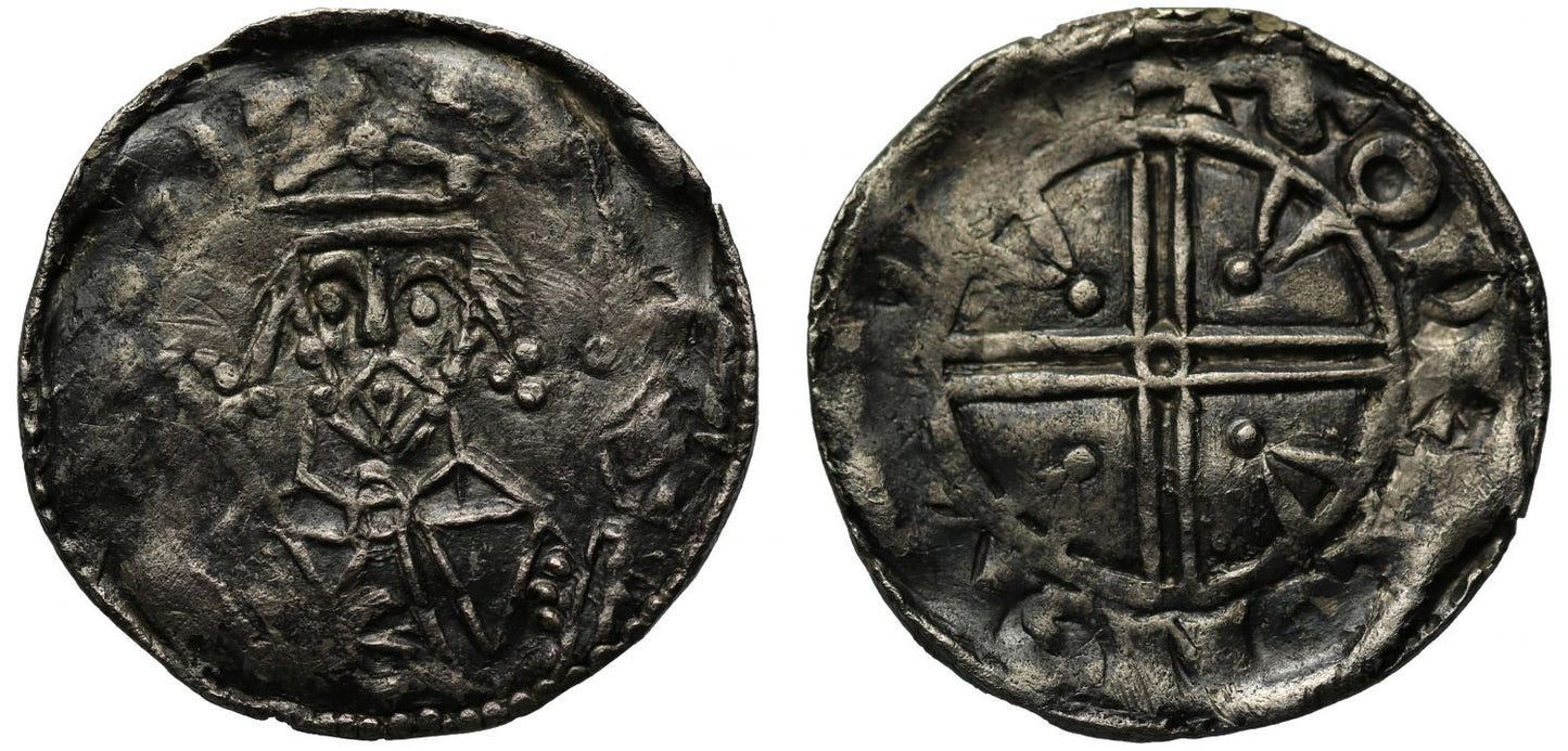 Edward the Confessor Penny, Transitional pyramids mule, Sandwich, Godric