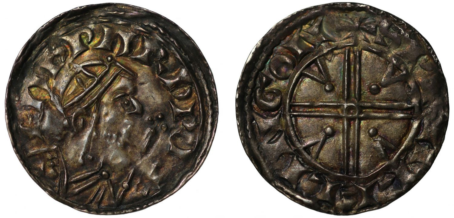 Edward the Confessor Penny, Pyramids type, Winchester, Spraeclinc