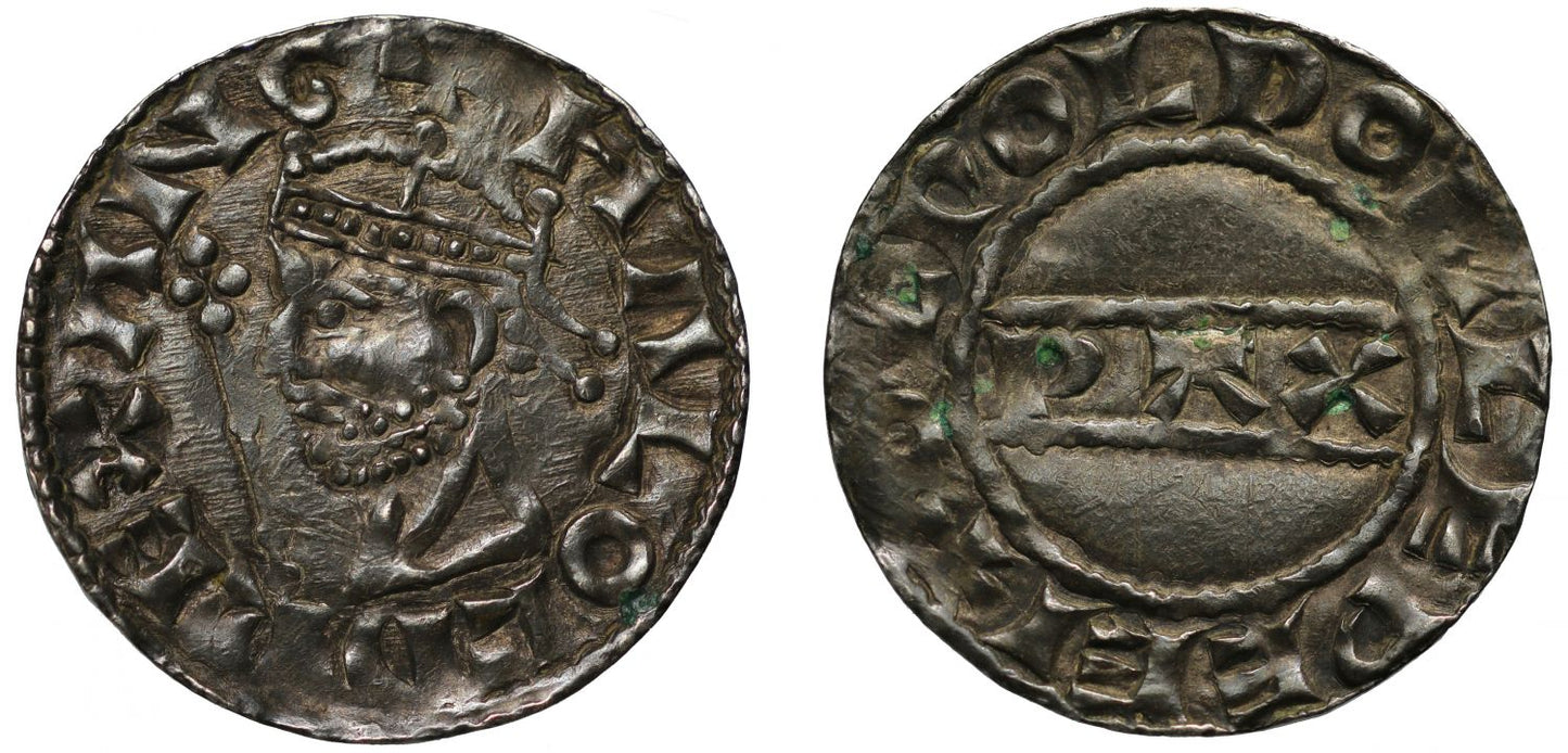Harold II Penny, PAX type, Lewes, Oswald, ex Chancton Farm Hoard, Lessen and English Doctor