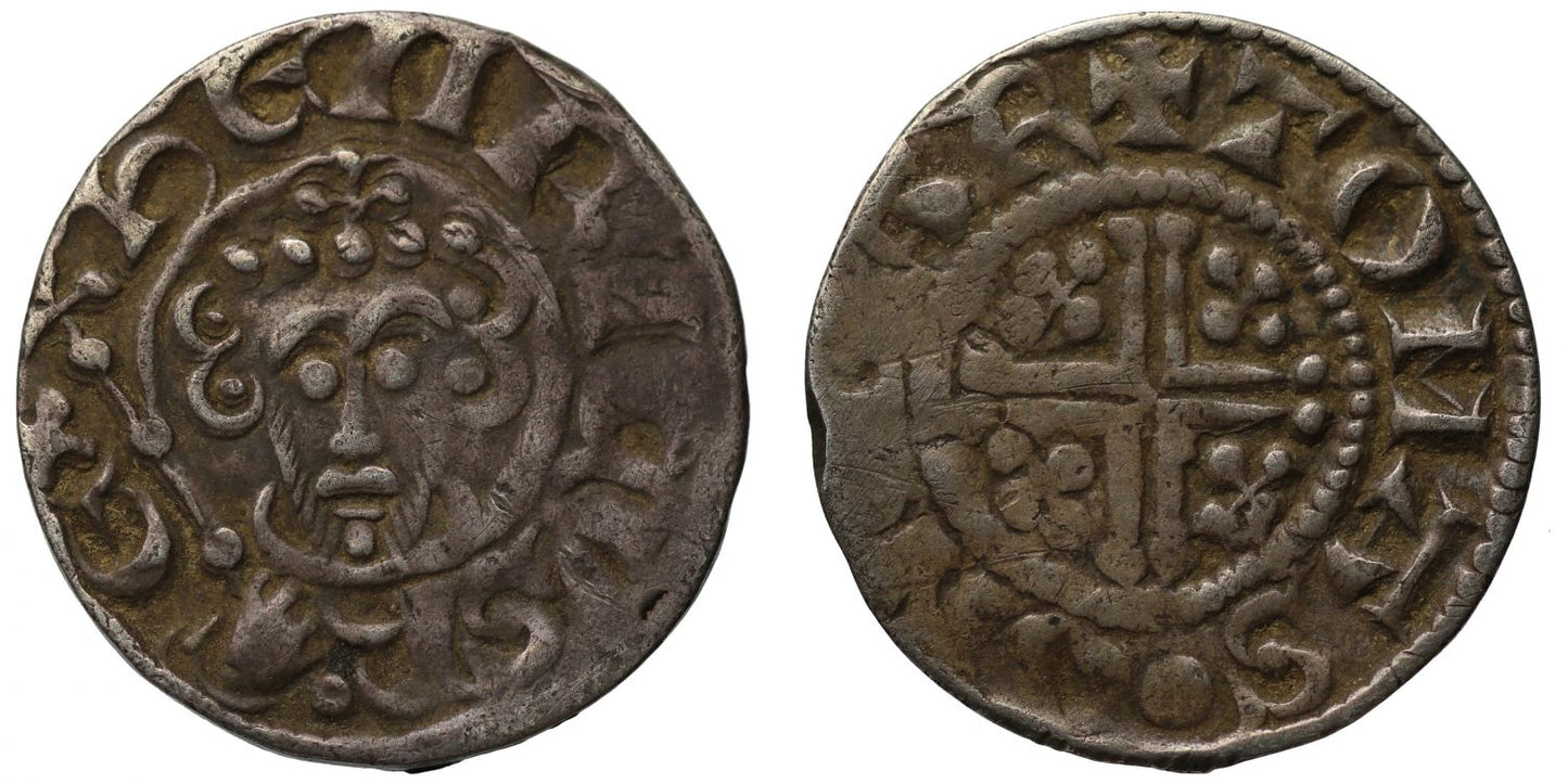 John Penny, short cross type, class 5b, Carlisle Mint, moneyer Tomas