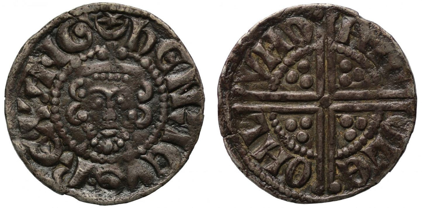 Henry III Long cross Penny, type 1b/2a mule, London Mint, Moneyer Nicole