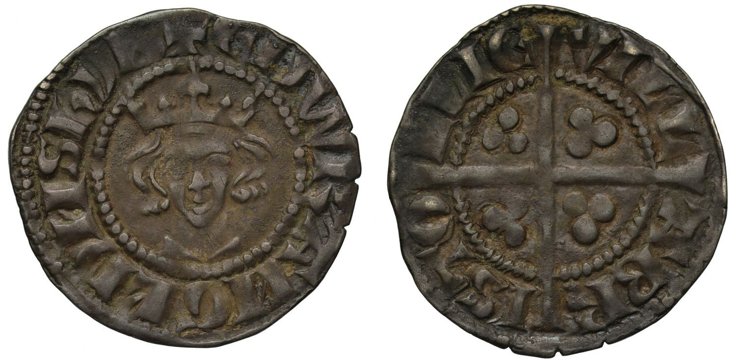 Edward I Penny, long cross type, class 2b, Bristol Mint