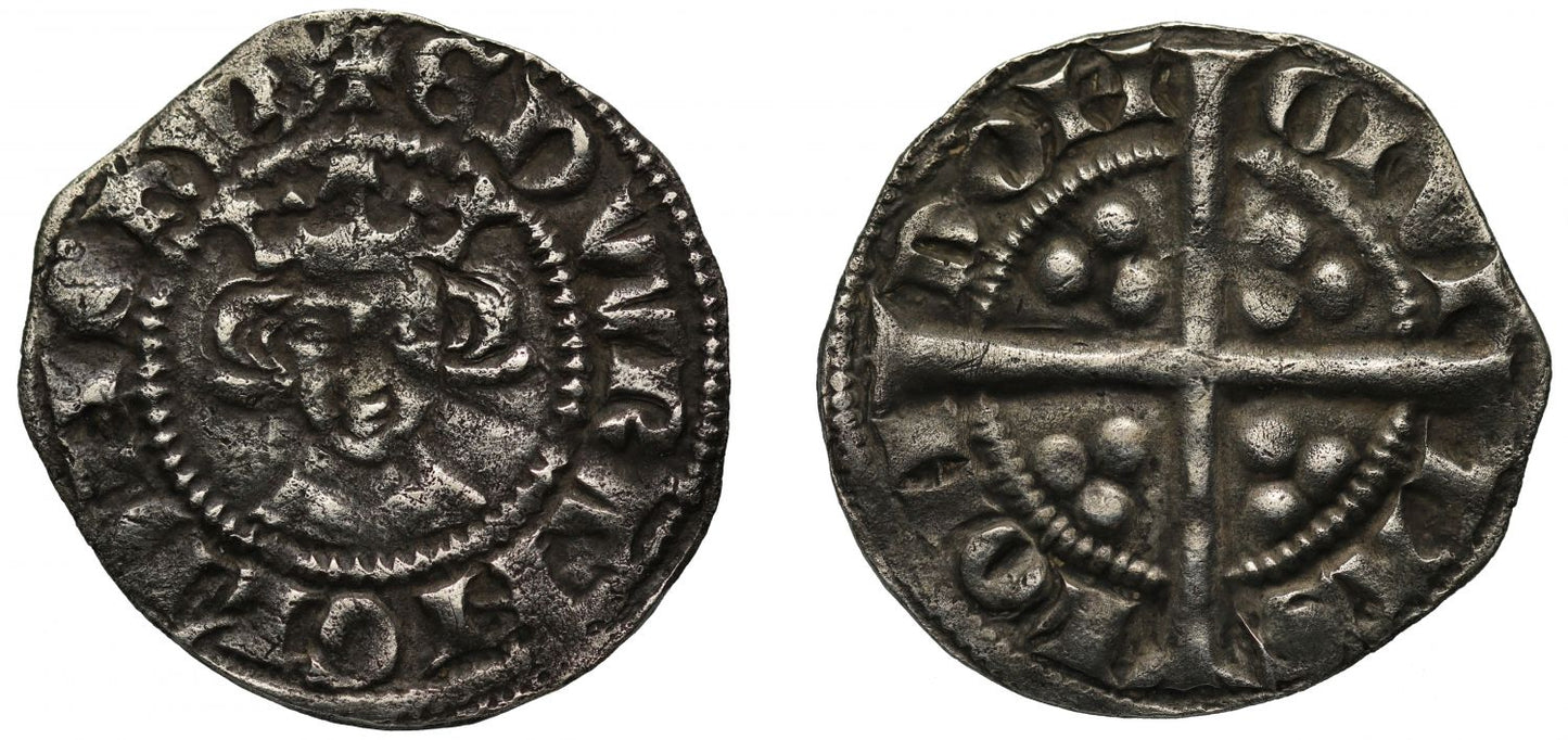 Edward I Long cross Penny, type 8b, London, ex English Doctor