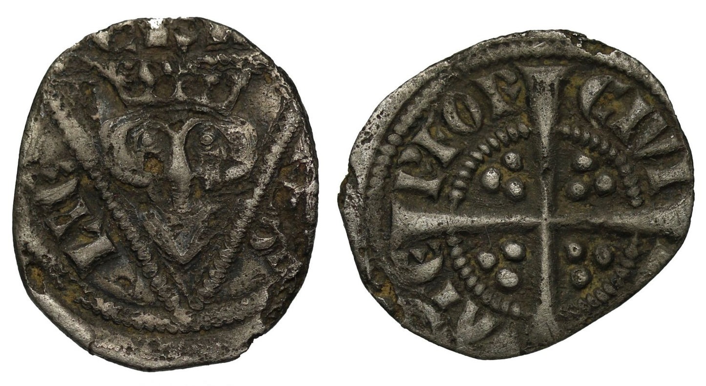 Ireland, Edward I Farthing, type I, Waterford Mint