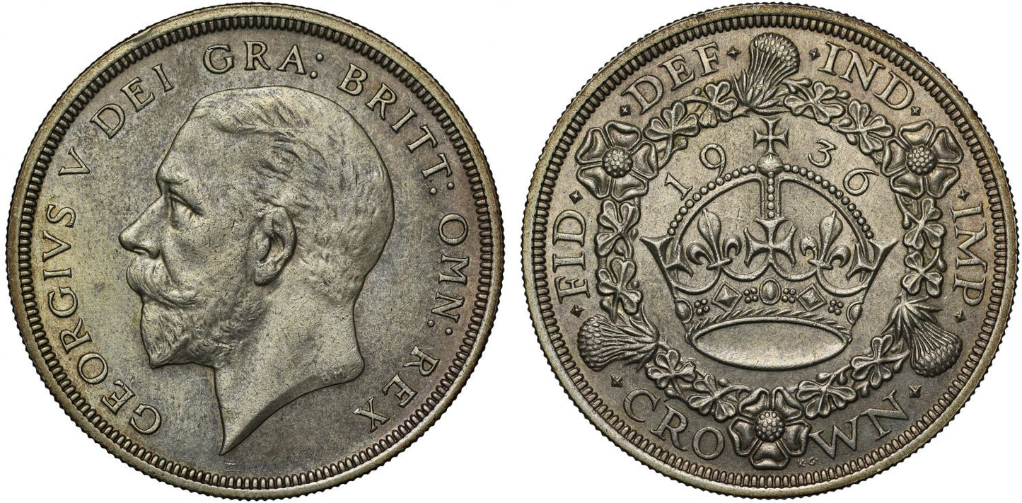 George V 1936 'Wreath' Crown