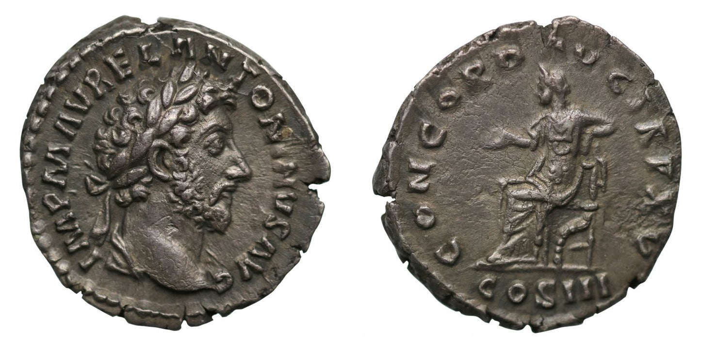 Marcus Aurelius, silver Denarius