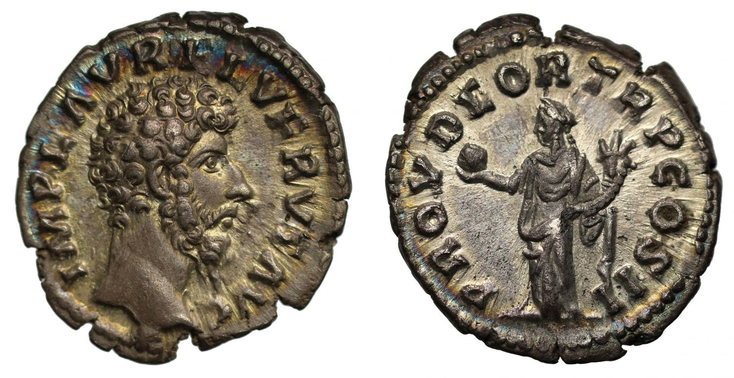 Lucius Verus, silver Denarius.