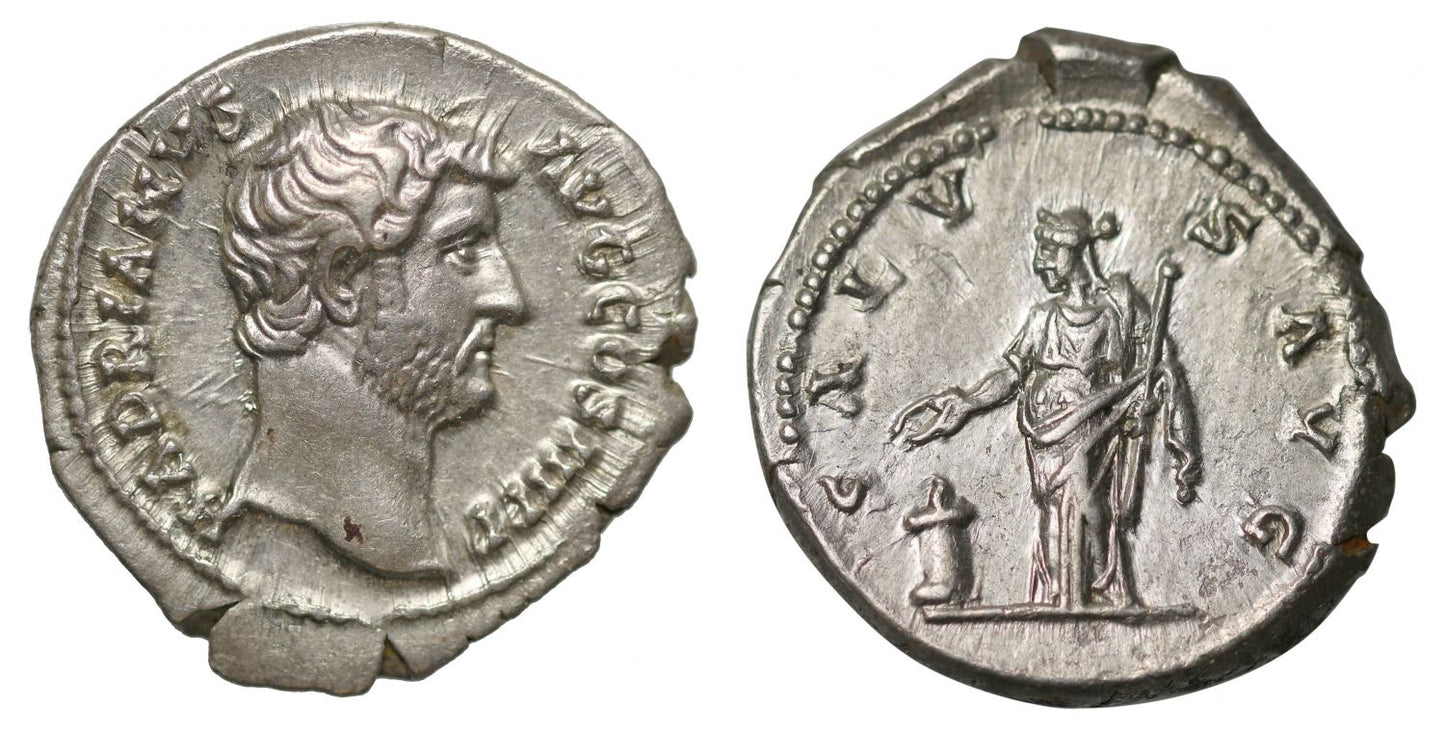 Hadrian, silver Denarius.