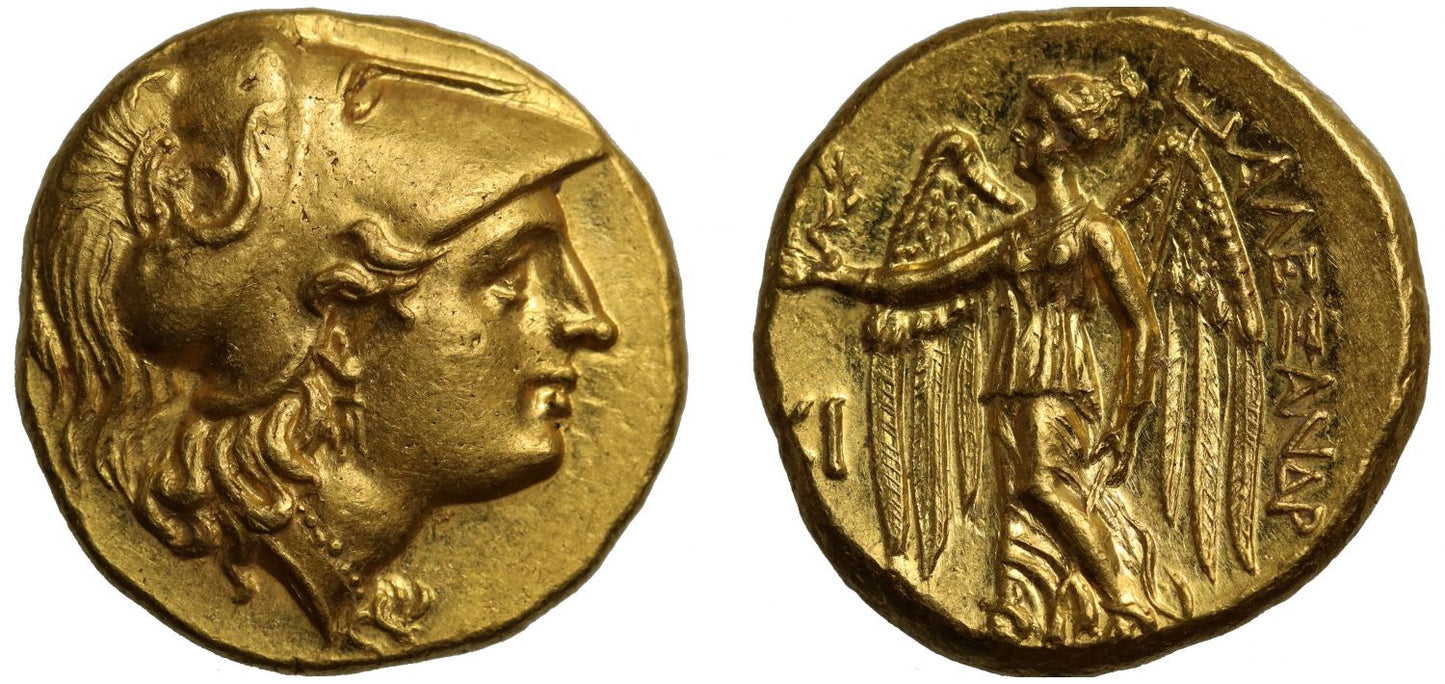 Macedon, Alexander III, Gold Stater, Lampsakos