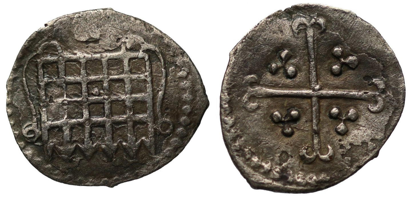 Elizabeth I Halfpenny, Sixth issue, mm. tun